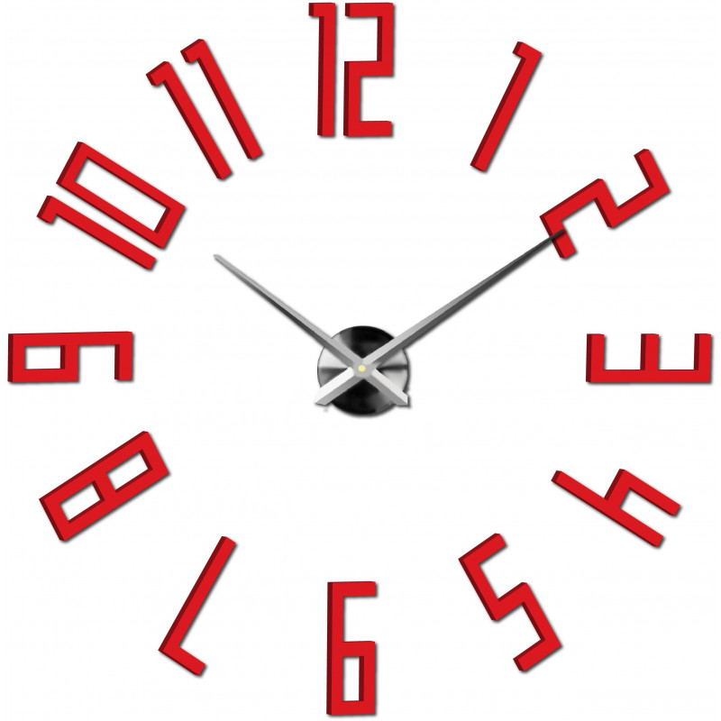 Klebe Wanduhr, Luxus Wanduhr, Plastikuhr