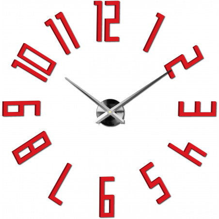 Klebe Wanduhr, Luxus Wanduhr, Plastikuhr Klebe Wanduhr, Luxus Wanduhr, Plastikuhr