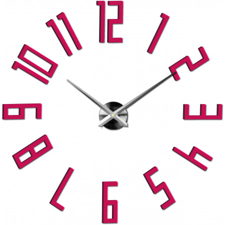 Klebe Wanduhr, Luxus Wanduhr, Plastikuhr Klebe Wanduhr, Luxus Wanduhr, Plastikuhr