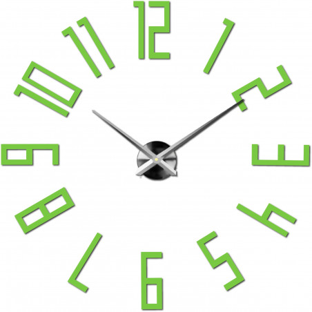 Klebe Wanduhr, Luxus Wanduhr, Plastikuhr Klebe Wanduhr, Luxus Wanduhr, Plastikuhr