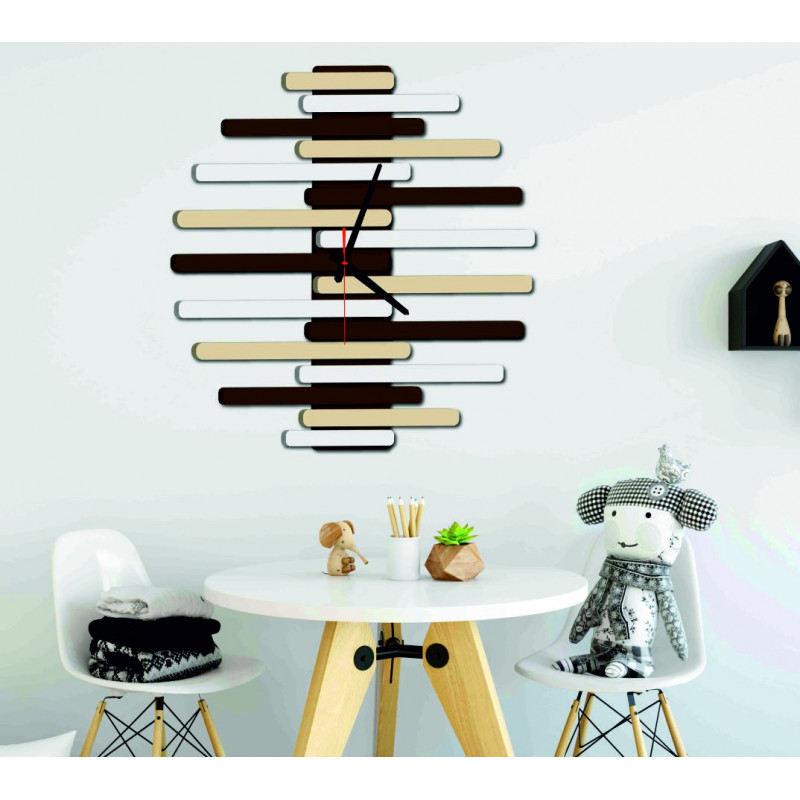 Design-Wanduhr für Wohnzimmer, Küche, Kinderzimmer. Wanduhr als Geschenk.