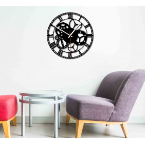 Design-Wanduhr für Wohnzimmer, Küche, Kinderzimmer. Wanduhr als Geschenk.