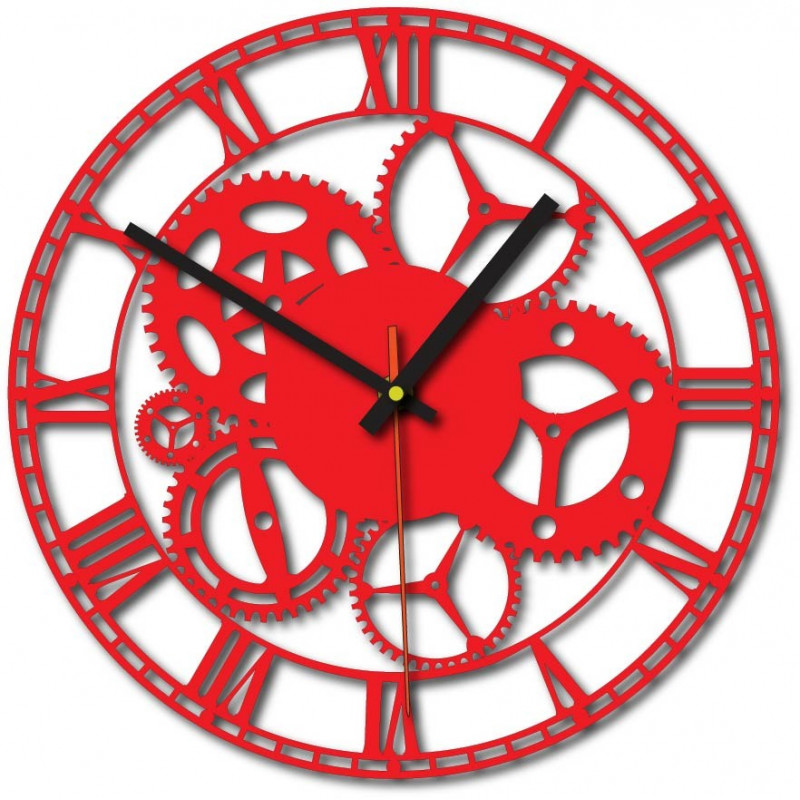 Design-Wanduhr für Wohnzimmer, Küche, Kinderzimmer. Wanduhr als Geschenk.