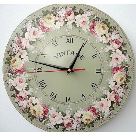 Moderne Wanduhr, Wanduhr aus Holz, Sperrholz