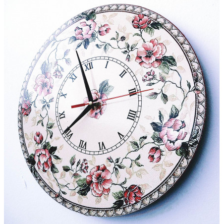 Moderne Wanduhr, Wanduhr aus Holz, Sperrholz