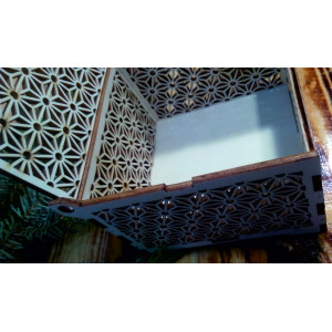 Holz- und Kunststoffdekorationen, Weihnachtsschmuck, Vintage-Accessoires aus Holz 2