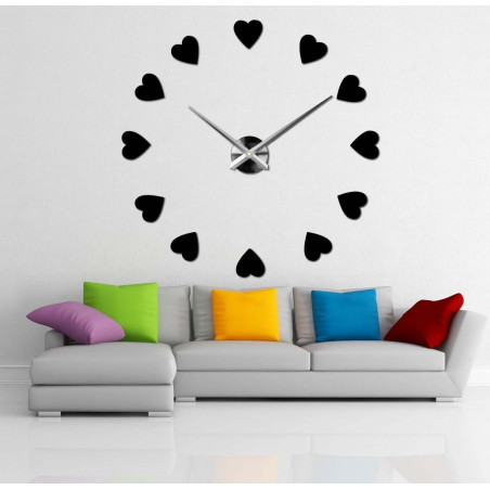 Klebe Wanduhr, Luxus Wanduhr, Plastikuhr Klebe Wanduhr, Luxus Wanduhr, Plastikuhr