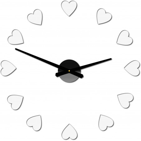 Klebe Wanduhr, Luxus Wanduhr, Plastikuhr Klebe Wanduhr, Luxus Wanduhr, Plastikuhr