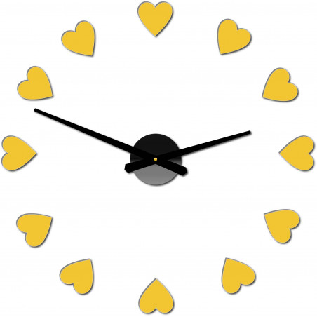 Klebe Wanduhr, Luxus Wanduhr, Plastikuhr Klebe Wanduhr, Luxus Wanduhr, Plastikuhr