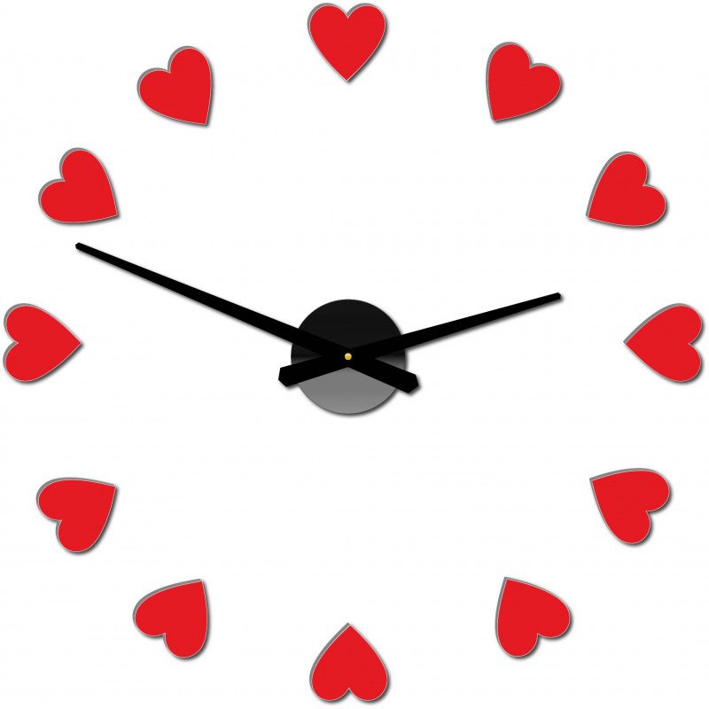 Klebe Wanduhr, Luxus Wanduhr, Plastikuhr