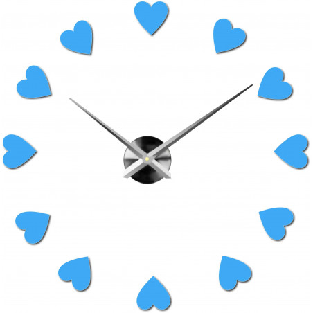 Klebe Wanduhr, Luxus Wanduhr, Plastikuhr Klebe Wanduhr, Luxus Wanduhr, Plastikuhr