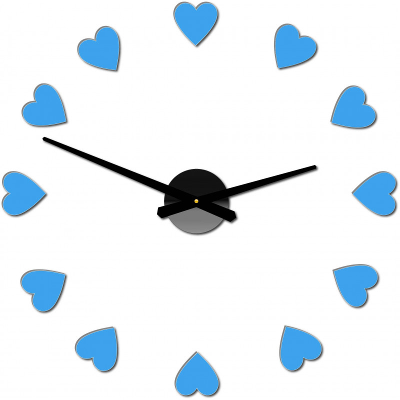 Klebe Wanduhr, Luxus Wanduhr, Plastikuhr