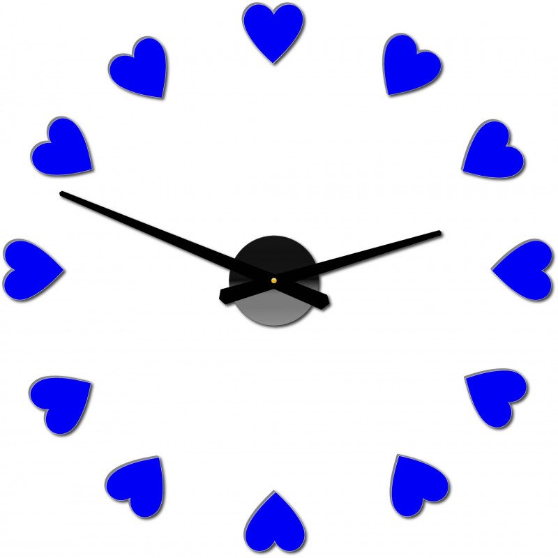 Klebe Wanduhr, Luxus Wanduhr, Plastikuhr