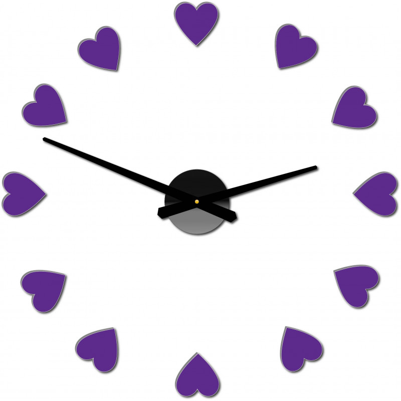 Klebe Wanduhr, Luxus Wanduhr, Plastikuhr