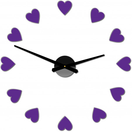 Klebe Wanduhr, Luxus Wanduhr, Plastikuhr Klebe Wanduhr, Luxus Wanduhr, Plastikuhr