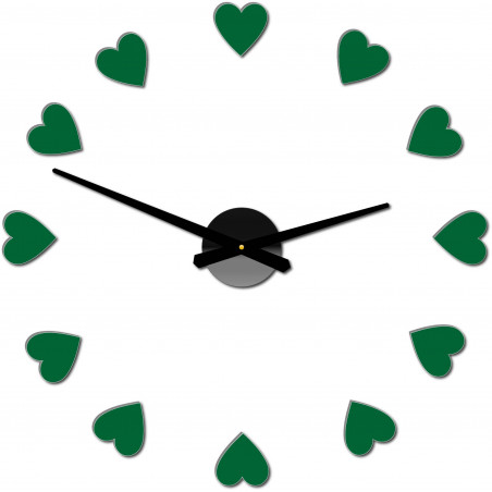 Klebe Wanduhr, Luxus Wanduhr, Plastikuhr Klebe Wanduhr, Luxus Wanduhr, Plastikuhr