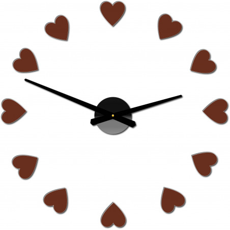 Klebe Wanduhr, Luxus Wanduhr, Plastikuhr Klebe Wanduhr, Luxus Wanduhr, Plastikuhr