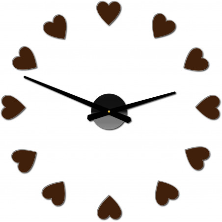 Klebe Wanduhr, Luxus Wanduhr, Plastikuhr Klebe Wanduhr, Luxus Wanduhr, Plastikuhr