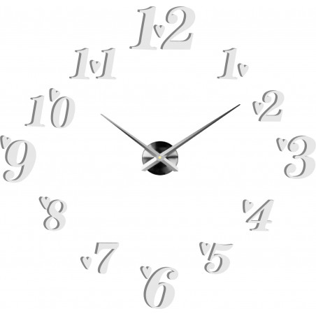 Klebe Wanduhr, Luxus Wanduhr, Plastikuhr Klebe Wanduhr, Luxus Wanduhr, Plastikuhr