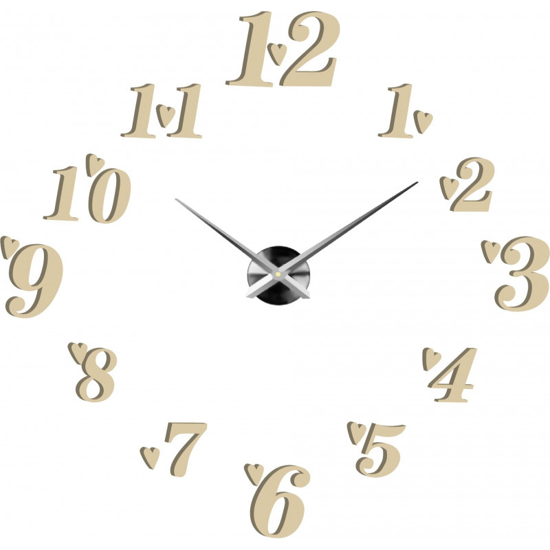 Klebe Wanduhr, Luxus Wanduhr, Plastikuhr