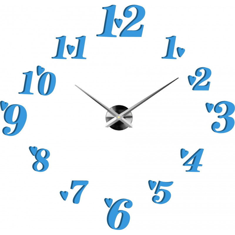 Klebe Wanduhr, Luxus Wanduhr, Plastikuhr