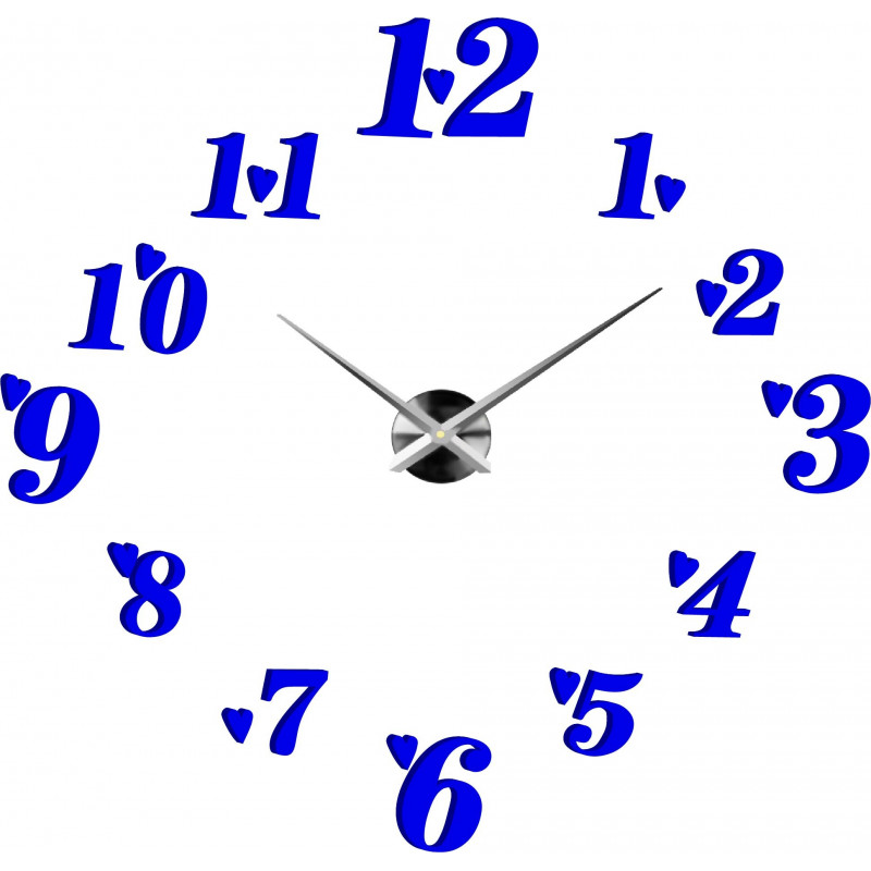 Klebe Wanduhr, Luxus Wanduhr, Plastikuhr