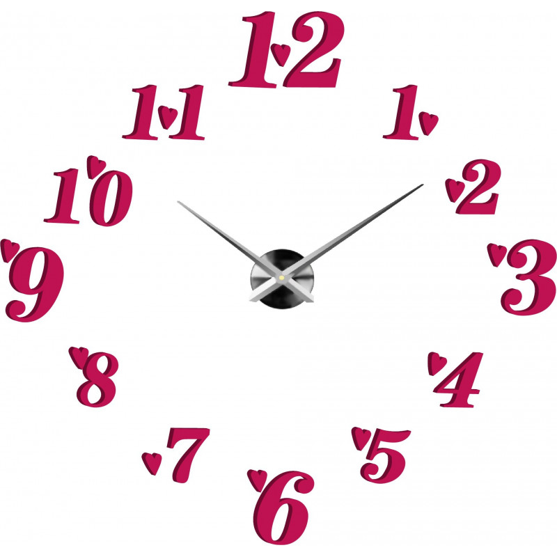 Klebe Wanduhr, Luxus Wanduhr, Plastikuhr