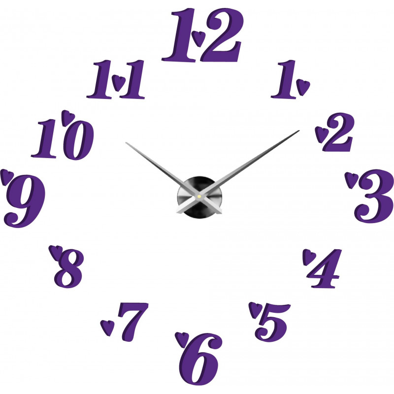 Klebe Wanduhr, Luxus Wanduhr, Plastikuhr