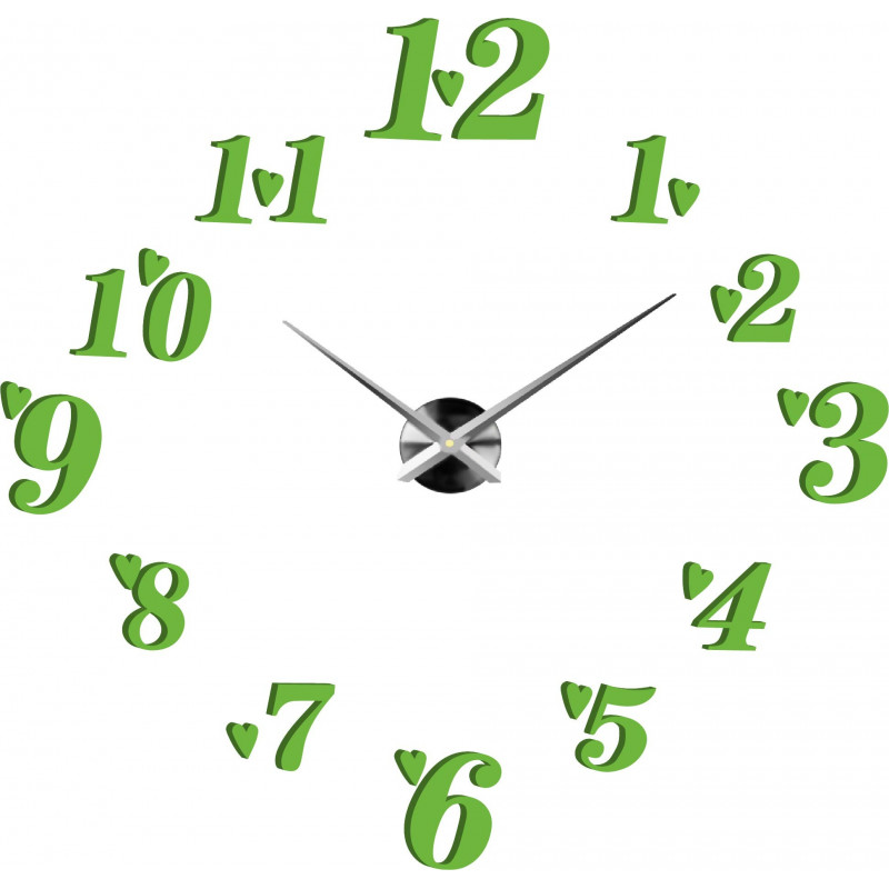 Klebe Wanduhr, Luxus Wanduhr, Plastikuhr