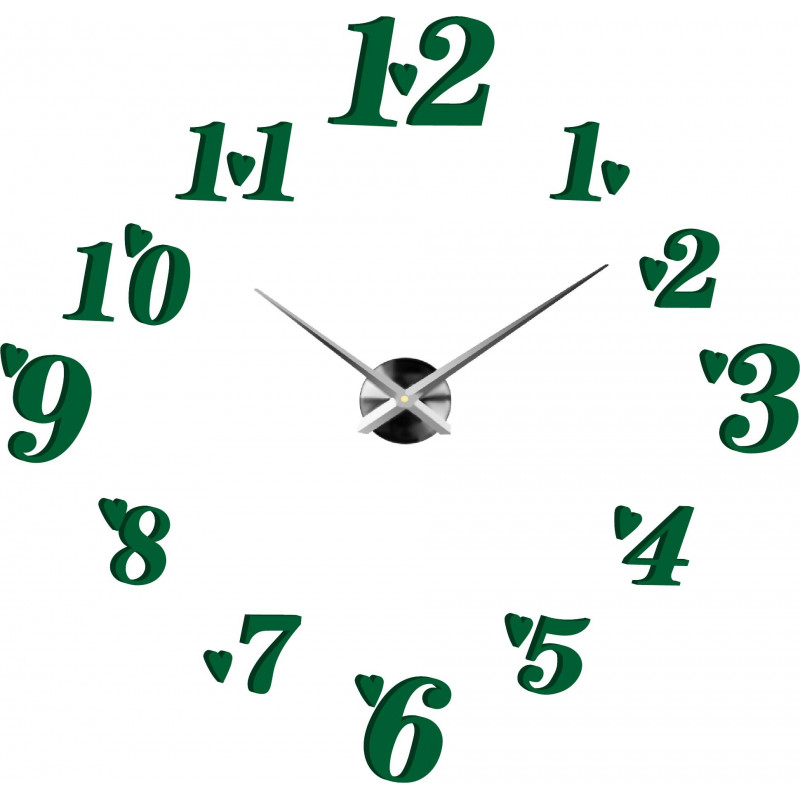 Klebe Wanduhr, Luxus Wanduhr, Plastikuhr