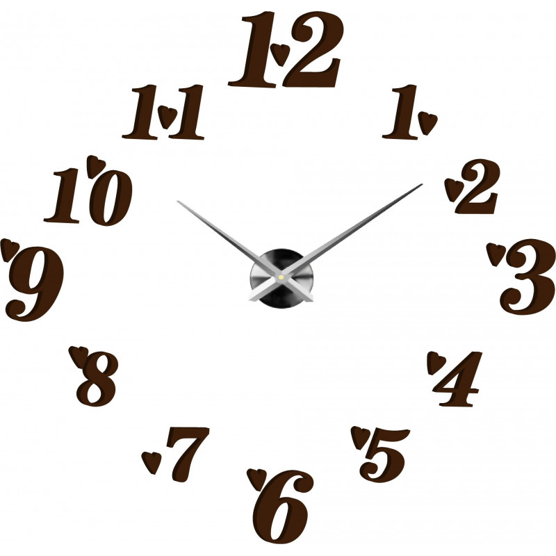 Klebe Wanduhr, Luxus Wanduhr, Plastikuhr