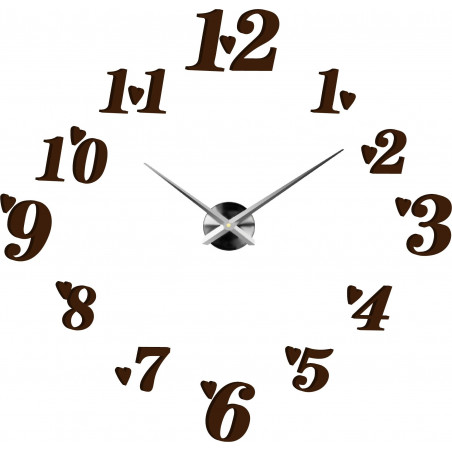 Klebende Wanduhr, Luxusuhr auf Stent, Plastikuhr Klebende Wanduhr, Luxusuhr auf Stent, Plastikuhr