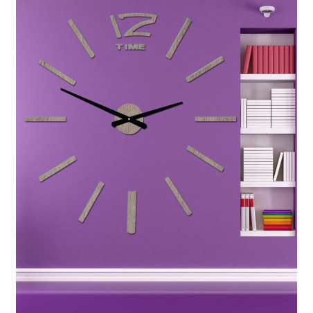 Moderne Wanduhr, Wanduhr aus Holz, Sperrholz Moderne Wanduhr, Wanduhr aus Holz, Sperrholz