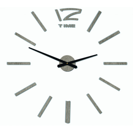 Moderne Wanduhr, Wanduhr aus Holz, Sperrholz Moderne Wanduhr, Wanduhr aus Holz, Sperrholz