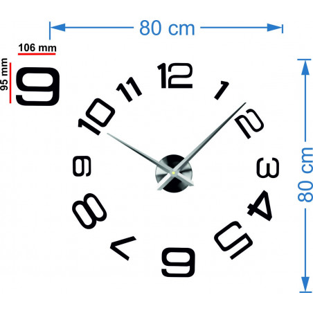 Wanduhr aus Kunststoff - PELLO Wanduhr aus Kunststoff - PELLO