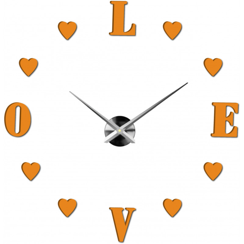 Klebe Wanduhr, Luxus Wanduhr, Plastikuhr