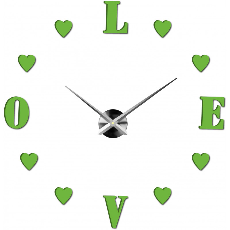 Klebe Wanduhr, Luxus Wanduhr, Plastikuhr