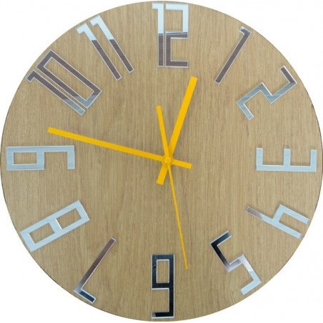 Moderne Wanduhr, Wanduhr aus Holz, Sperrholz Moderne Wanduhr, Wanduhr aus Holz, Sperrholz