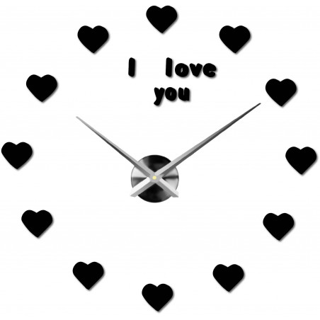 Klebe Wanduhr, Luxus Wanduhr, Plastikuhr Klebe Wanduhr, Luxus Wanduhr, Plastikuhr