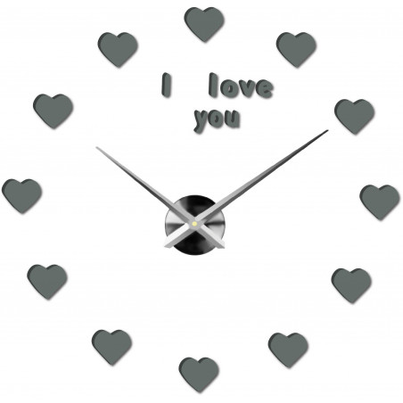 Klebe Wanduhr, Luxus Wanduhr, Plastikuhr Klebe Wanduhr, Luxus Wanduhr, Plastikuhr