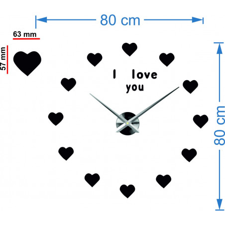 Abmessungen der Wanduhren, Design Wanduhr Abmessungen der Wanduhren, Design Wanduhr