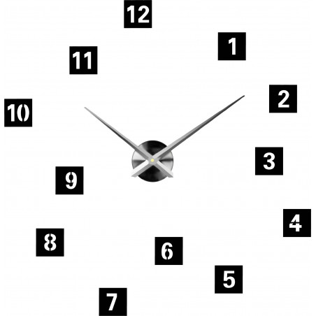 Klebende Wanduhr, Luxusuhr auf Stent, Plastikuhr Klebende Wanduhr, Luxusuhr auf Stent, Plastikuhr