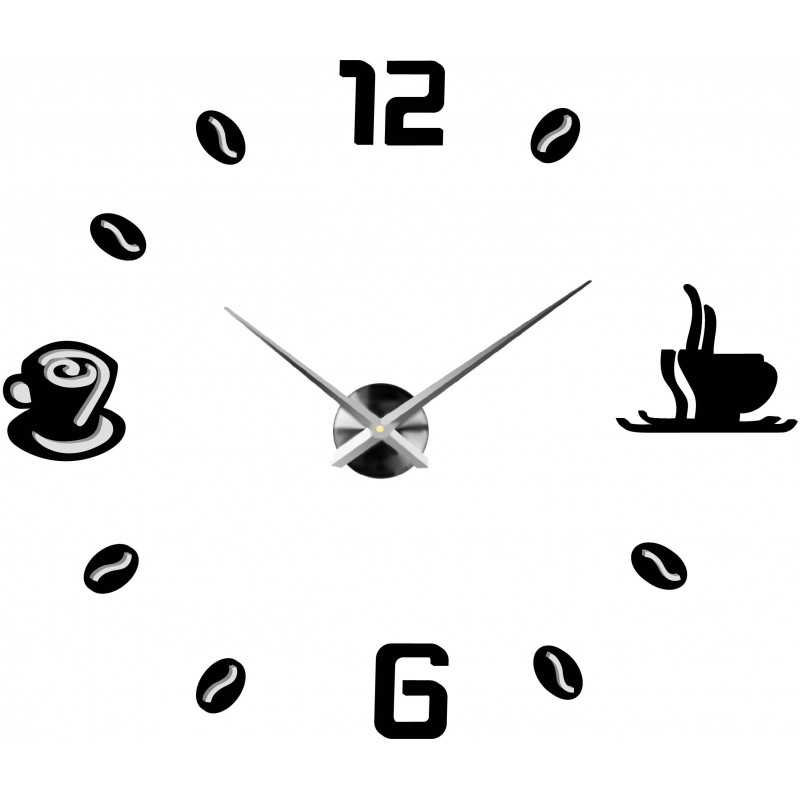 Klebe Wanduhr, Luxus Wanduhr, Plastikuhr