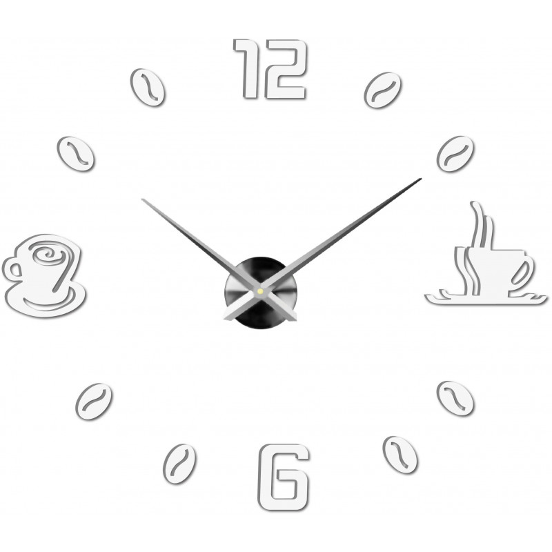 Klebe Wanduhr, Luxus Wanduhr, Plastikuhr