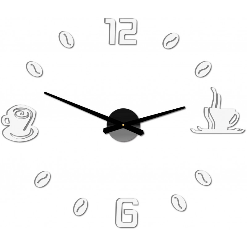 Klebe Wanduhr, Luxus Wanduhr, Plastikuhr