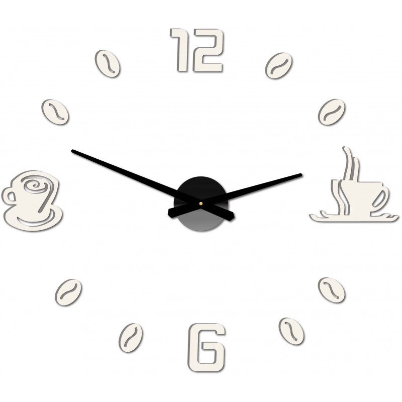 Klebe Wanduhr, Luxus Wanduhr, Plastikuhr