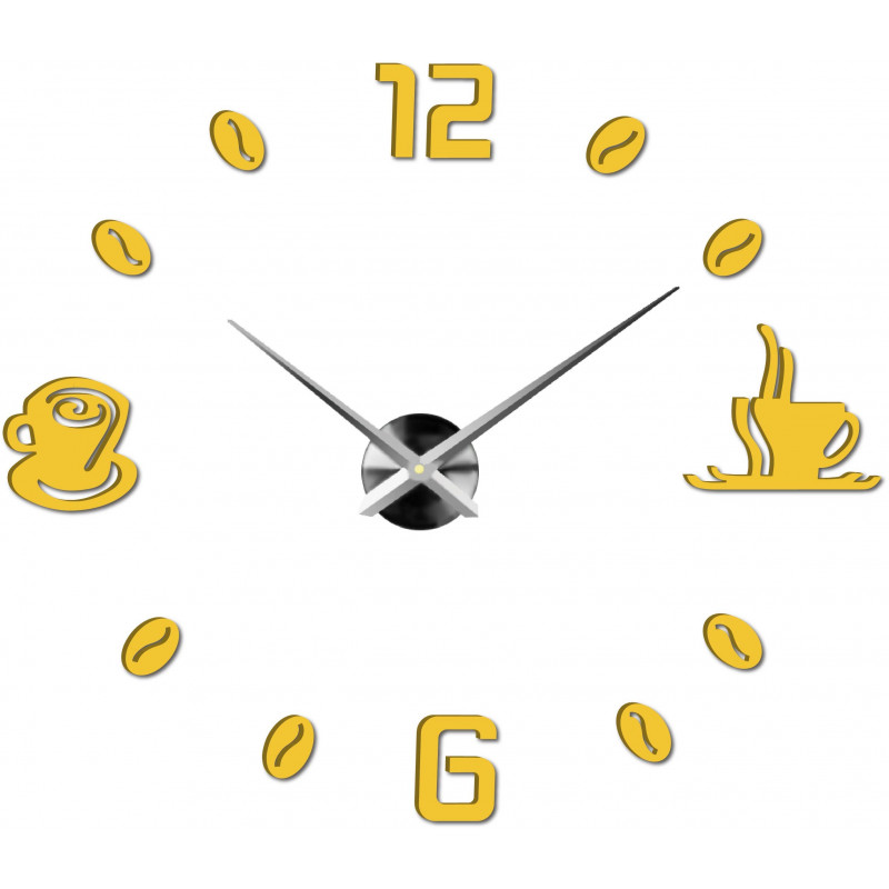Klebe Wanduhr, Luxus Wanduhr, Plastikuhr