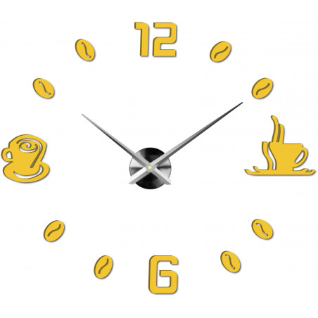 Klebe Wanduhr, Luxus Wanduhr, Plastikuhr Klebe Wanduhr, Luxus Wanduhr, Plastikuhr