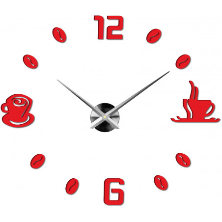 Klebe Wanduhr, Luxus Wanduhr, Plastikuhr Klebe Wanduhr, Luxus Wanduhr, Plastikuhr