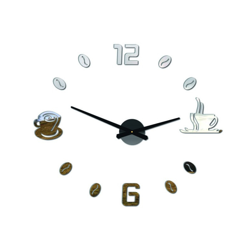 Klebe Wanduhr, Luxus Wanduhr, Plastikuhr